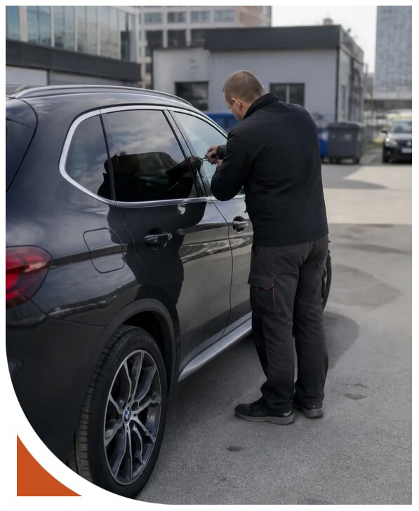 Вскрытие автомобиля БМВ в Копейске от 2566 р. | Разлок-Кпс