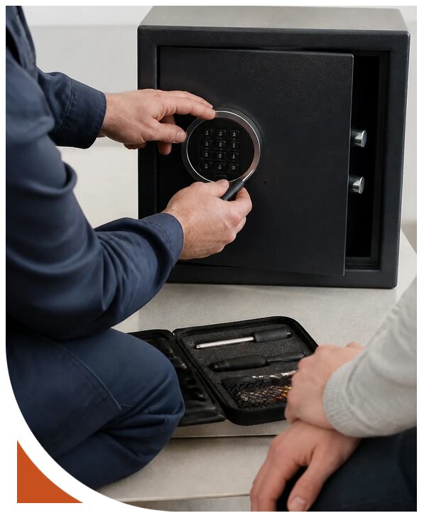 Вскрытие кодового сейфа в Копейске от 4618 р. | Разлок-Кпс
